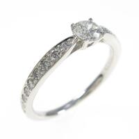 ティファニー ハーモニー リング 0．21ct・I・VS1・3EXT