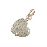 ポメラート ハート ダイヤモンドペンダント