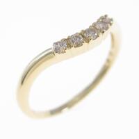 K18YG ダイヤモンドリング