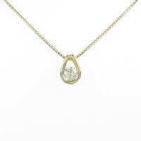 18KYG／K18YG ダイヤモンドネックレス