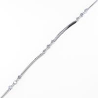 K18WG ダイヤモンドブレスレット