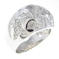 K18WG ダイヤモンドリング