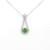 PT デマントイドガーネットネックレス