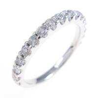 ポンテヴェキオ ハーフエタニティ リング