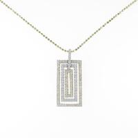 18KYG／18KWG／K18YG ダイヤモンドネックレス