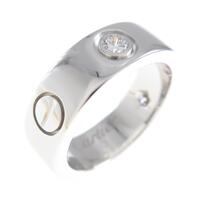 カルティエ ラブリング ハーフダイヤ