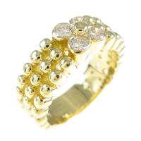 ヴァンクリーフ＆アーペル フラワー ダイヤモンドリング