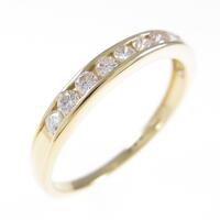 K18YG ダイヤモンドリング