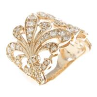 K18PG ダイヤモンドリング