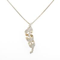 K18YG ダイヤモンドネックレス