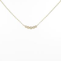 K18YG ダイヤモンドネックレス