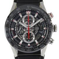 【新品】タグ・ホイヤー CAR201V．FT6046 カレラ・キャリバーホイヤー01クロノ 自動巻