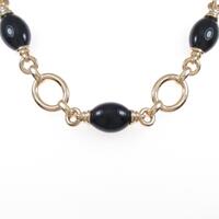 シャネル オニキスネックレス