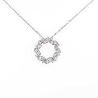 4゜C ダイヤモンドネックレス