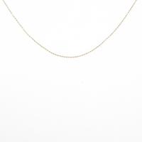 K18YG ボール チェーンネックレス