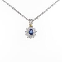 PT／K18YG サファイヤネックレス