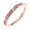ポンテヴェキオ ピンクサファイヤリング