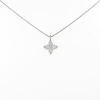 PT フラワー ダイヤモンドネックレス