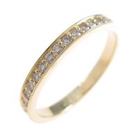 K18YG フルエタニティ ダイヤモンドリング