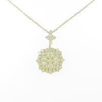 K18YG／750YG ダイヤモンドネックレス