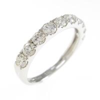 PT ハーフエタニティ ダイヤモンドリング