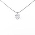 【リメイク】プラチナダイヤモンドネックレス 1．011ct・I・I1・GOOD