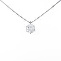 【リメイク】プラチナダイヤモンドネックレス 1．011ct・I・I1・GOOD