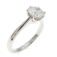 【リメイク】プラチナダイヤモンドリング 1．030ct・F・I1・3EXT