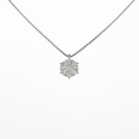 【リメイク】プラチナダイヤモンドネックレス 1．082ct・H・I1・GOOD