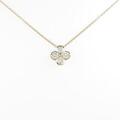 【リメイク】K18YG フラワー ダイヤモンドネックレス