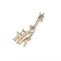 ポンテヴェキオ キリン ダイヤモンドブローチ