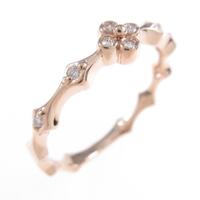 ヴァンドーム フラワー ダイヤモンドリング