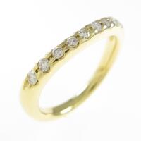 K18YG ダイヤモンドリング