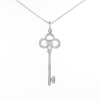 ティファニー クラウン キー ネックレス