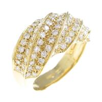 750YG ダイヤモンドリング