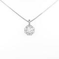 プラチナダイヤモンドネックレス 0．504ct・F・SI1・3EXT