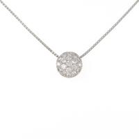 PT パヴェ ダイヤモンドネックレス