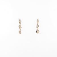 K10PG ダイヤモンドピアス