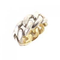 マルタンマルジェラ MARTIN MARGIELA RING TWO TONE CHAIN RING