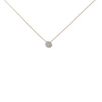 K18PG ダイヤモンドネックレス