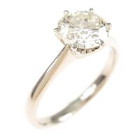 【リメイク】プラチナ ダイヤモンドリング 1．154ct・J・SI2・EX H＆C
