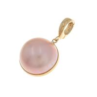 K18YG マベパールペンダント