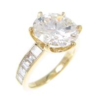 K18YG ダイヤモンドリング 3．205ct・F・VS2・VG