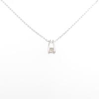 K18WG ダイヤモンドネックレス