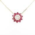 K18YG／K18WG ダイヤモンドネックレス 3．110ct・VLY・SI2・GOOD