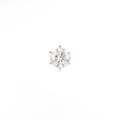 【リメイク】ST／プラチナダイヤモンドピアス 0．957ct・I・I1・GOOD 片耳