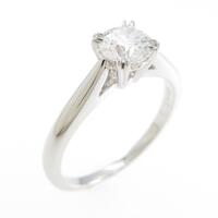 ハリーウィンストン ソリティア リング 0．50ct・E・VVS1・3EXT