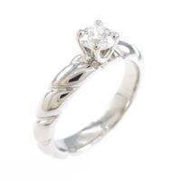 ショーメ トルサード リング 0．27ct・D・VVS1・EXT