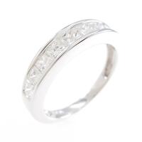 K18WG ダイヤモンドリング