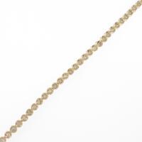 K18YG ダイヤモンドブレスレット